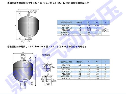 焊接式蓄能器 非隔离式蓄能器